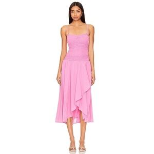 FREE PEOPLE Sparkling Moment Midi Dress